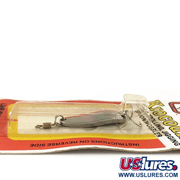 Luhr Jensen Krocodile Plandavka, Nikl/Červená, 4,7g, Fire Stripe, #1003