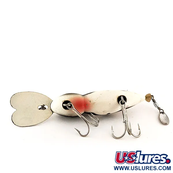 Whopper Stopper Hellbender Vobler, Bílo-Černý, 14g, Lístek, #11640