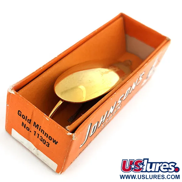 Weedless Johnson Silver Minnow Plandavka, Zlatá, 21g, pozlacená, #11648