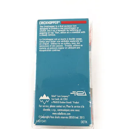 Rebel Crickhopper Ultralight Wobler, Zlatá, 2.6g, Plovoucí, #11678