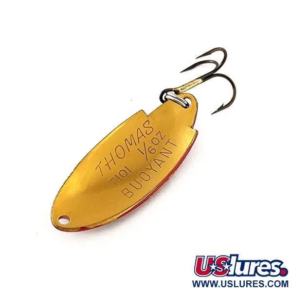 Thomas Buoyant Plandavka, Rainbow Hammered Red, 5,3g, tepaná, #11696