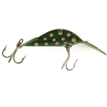 Buck Perry Spoonplug, 10g, Bílá / Zelená / Světle modrá, Plandavka #11700