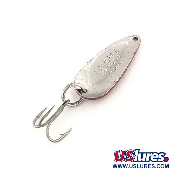 Dardevle Lildevle Plandavka, Červená/Bílá/Nikl, 3,4g, Vintage, #11721