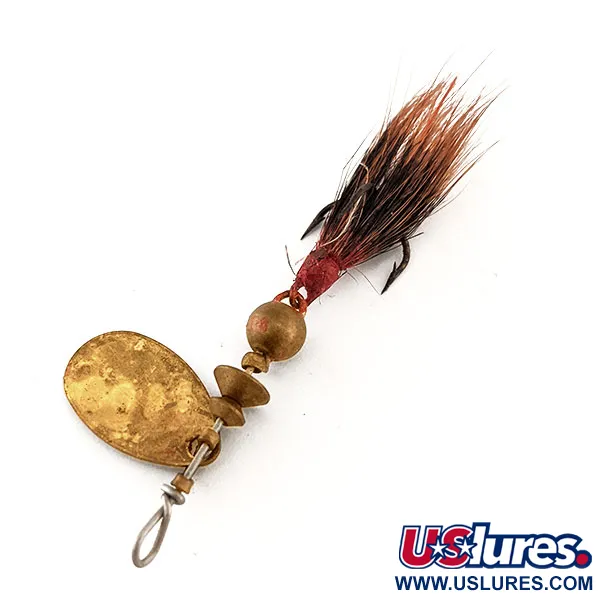 Mepps Aglia 0 Rotační třpytka, Mosaz, 2.5g, Veverčí ohon, #11729