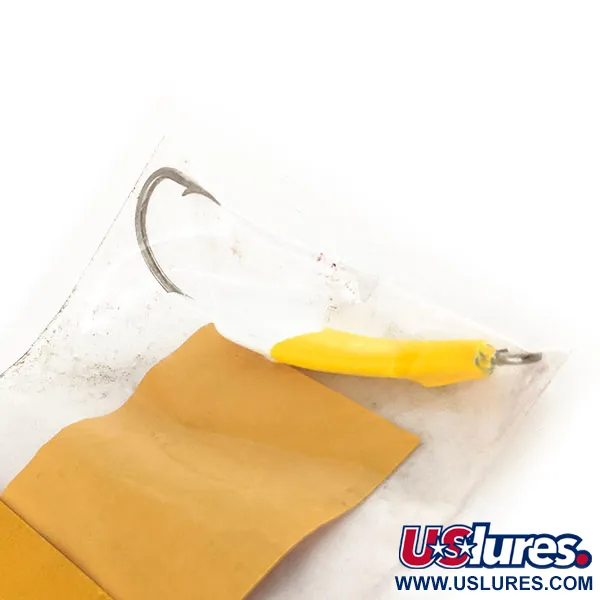 Doc's Goofy Jig Pompano jig, Bílá / Žlutá, 7g, Ruční výroba, #11757