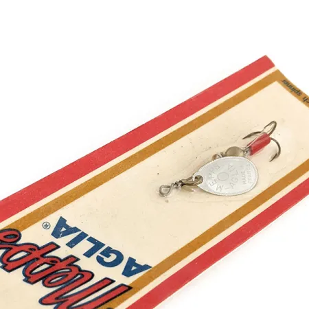 Mepps Aglia 0 Třpytka, Stříbrná, 2.5g, Červená Bužírka, #11761