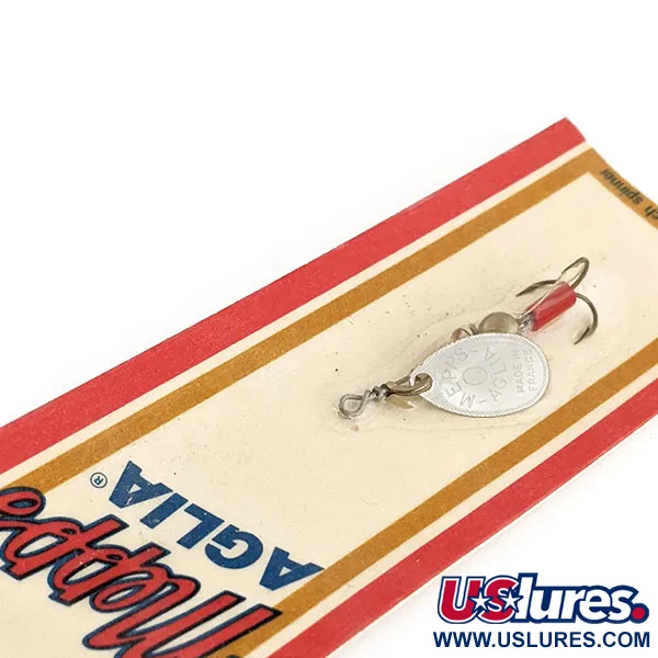 Mepps Aglia 0 Třpytka, Stříbrná, 2.5g, Červená Bužírka, #11761