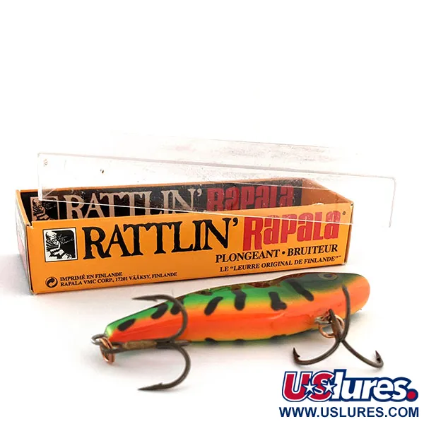 Rapala Rattl'n RAP 07 Lipless Vobler, FT (Fire Tiger), 16g, #11775