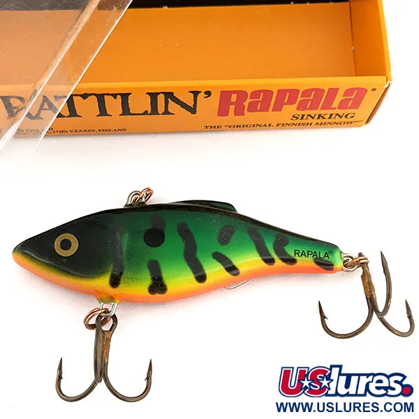 Rapala Rattl'n RAP 07 Lipless Vobler, FT (Fire Tiger), 16g, #11775