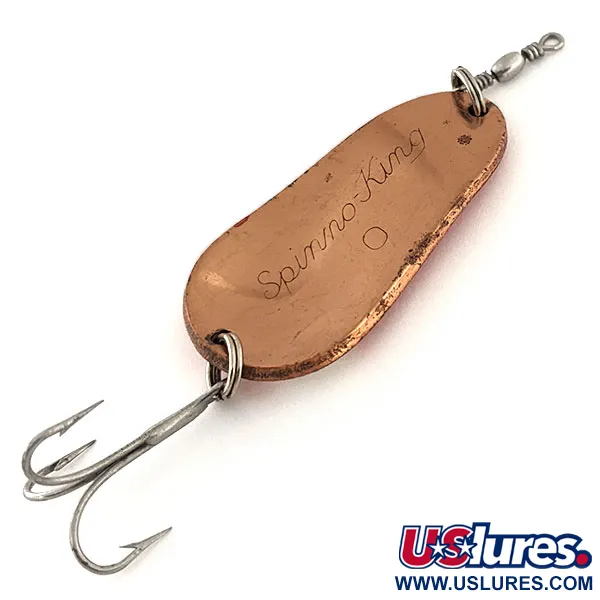 Pecos River Spinno-King 0 Plandavka, Červená / Bílá / Měď, 14g, #11779