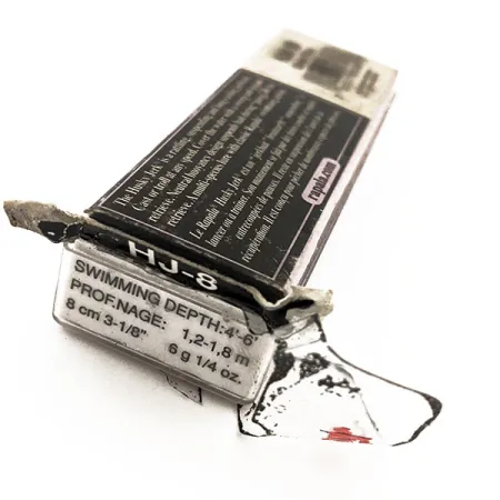 Rapala Husky Jerk 8 vobler, Stříbrná modrá, 6g, vznášivý, #11789