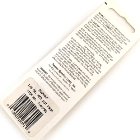 Thomas Buoyant Plandavka, Frog, 4.7g, Pstruh/Losos, #T101FRG