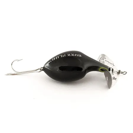 Fred Arbogast Buzz Plug Hladinová nástraha, Černá, 28g, Vrtulka, #11839