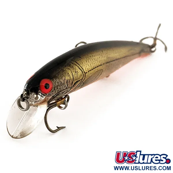 Bomber Long A15A Jerkbait, Zlato-Černý, 14g, Vznášivý, #11840