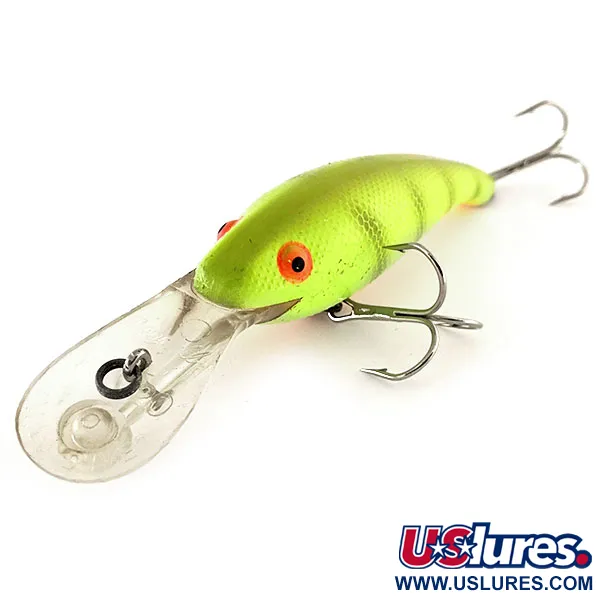 Cotton Cordell Wally Diver Magnum UV Wobler, Chartreuse, 21g, #11872