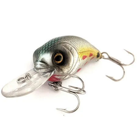 Bass Pro Shops XPS Lazer Eye Crankbait, Stříbrná-Zlatá, 9g, #11875