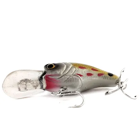 Bass Pro Shops XPS Lazer Eye Crankbait, Stříbrná-Zlatá, 9g, #11875