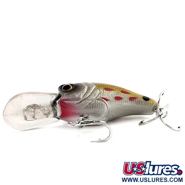 Bass Pro Shops XPS Lazer Eye Crankbait, Stříbrná-Zlatá, 9g, #11875