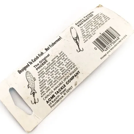 Acme Fiord Spoon Plandavka, Nikl/Modrá, 11g, Originální Balení, #11879