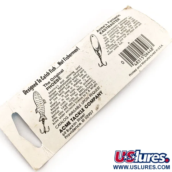 Acme Fiord Spoon Plandavka, Nikl/Modrá, 11g, Originální Balení, #11879