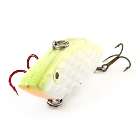 Strike King Diamond Shad UV Lipless Crankbait, Bílá, 14g, UV, #11888