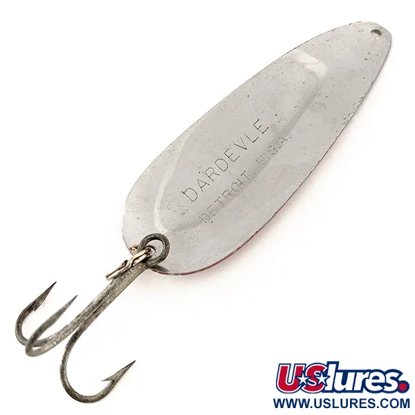 Eppinger Dardevle, 28g, Červená / bílá / nikl, plandavka #11901