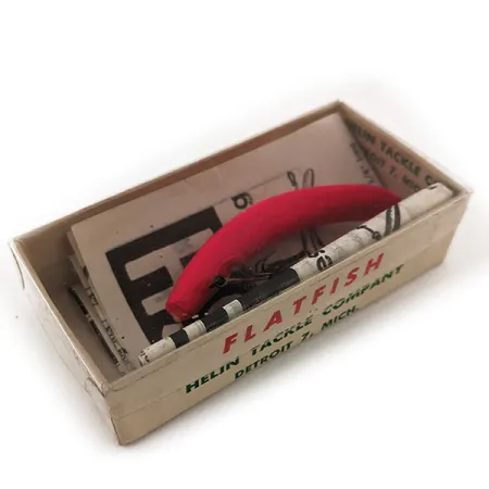 Flatfish F6 Helin Tackle UV Nástraha, Fluorescenční Červená, 3g, #11910