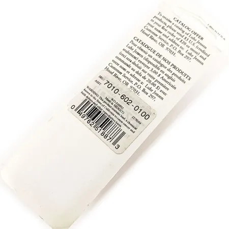 Luhr Jensen P.J. POP Wooden, 17g, Pearl / Red, popper #11935