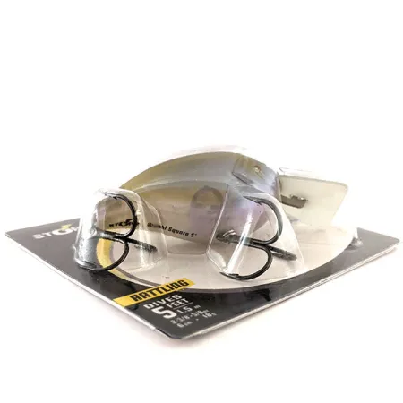 Storm Arashi Rattling Square 5 Crankbait, Ghost, 18g, Samoseř., #11953