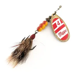 Mepps Aglia 4 dressed (squirrel tail) Rotační třpytka