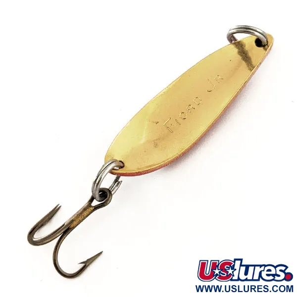 Acme Fiord Spoon Jr Plandavka, Červená/Bílá/Zlatá, 3,4g, USA, #11975