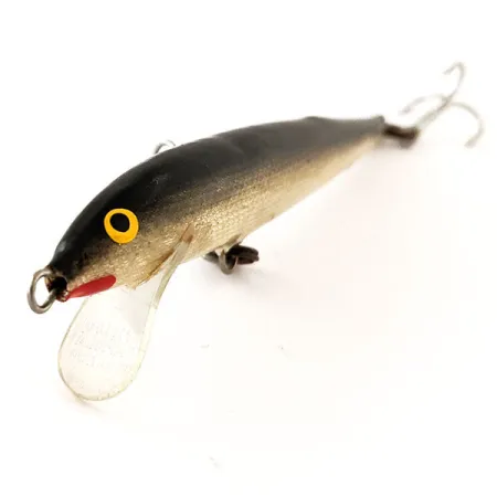 Rapala Original Floater F9 Wobler, S (Stříbrná), 4g, Balza, #12031