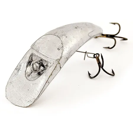 Kmart Kresge #318 Wobler, Stříbrná, 7g, Plovoucí, Trolling, #12047