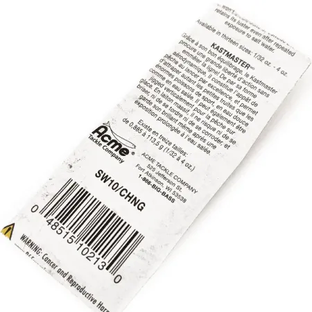 Acme Kastmaster Plandavka, Nikl / Zelená, 7g, Mosaz, #12049