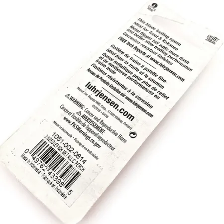 Luhr Jensen Needlefish 2 Plandavka, Metallic Perch, 3g, #12058