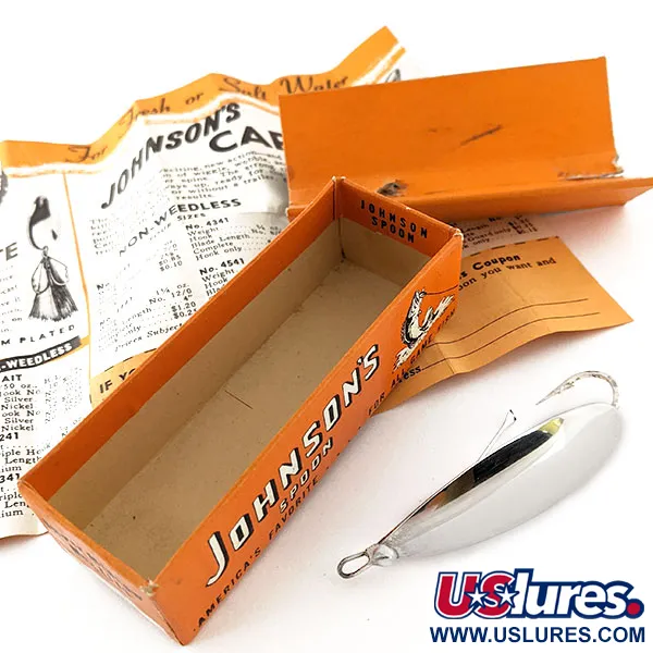 Weedless Johnson Silver Minnow Třpytka, Stříbro postříbřená, 12g, #12059