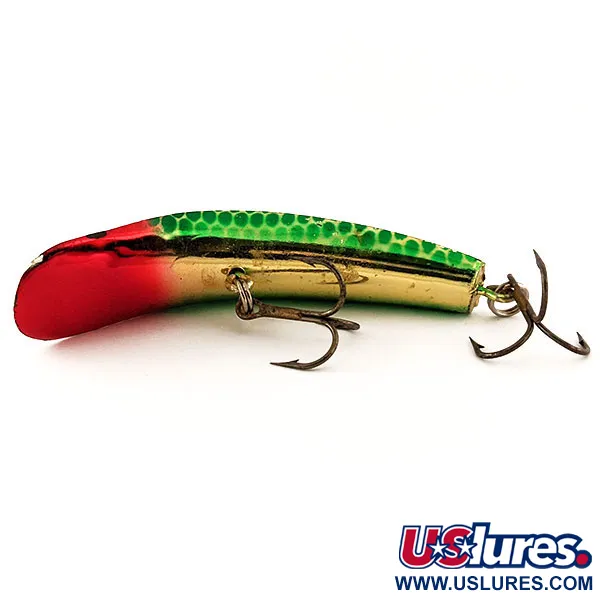 Yakima Bait Flatfish U20 Trollingová nástraha, Green Gold Red, 9g, #12108