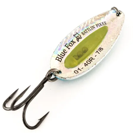 Blue Fox Rattlin Pixee Plandavka, Žlutá/Modrá, 24g, UV vložka, #12216