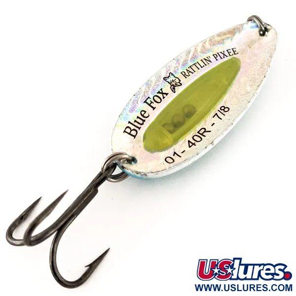 Blue Fox Rattlin Pixee Plandavka, Žlutá/Modrá, 24g, UV vložka, #12216