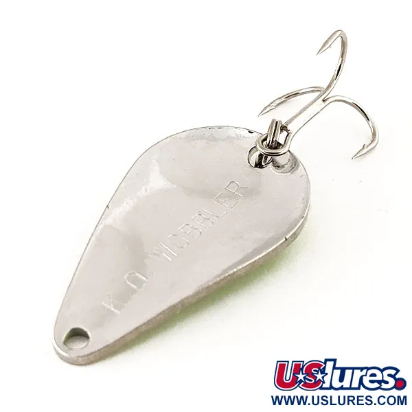 Acme K.O. Wobbler UV Plandavka, Nikl / Zelená, 14g, UV efekt, #12259