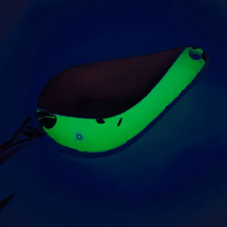 Acme K.O. Wobbler UV Plandavka, Nikl / Zelená, 14g, UV efekt, #12259