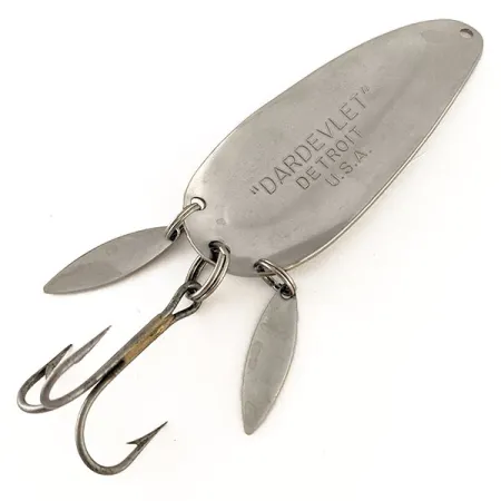 Dardevle Dardevlet Klicker Plandavka, Stříbrná, 21g, Zvuková, #12300