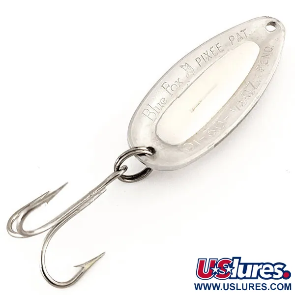 Blue Fox Pixee Plandavka, Tepaný nikl / Bílá, 14g, Jikra, #12317