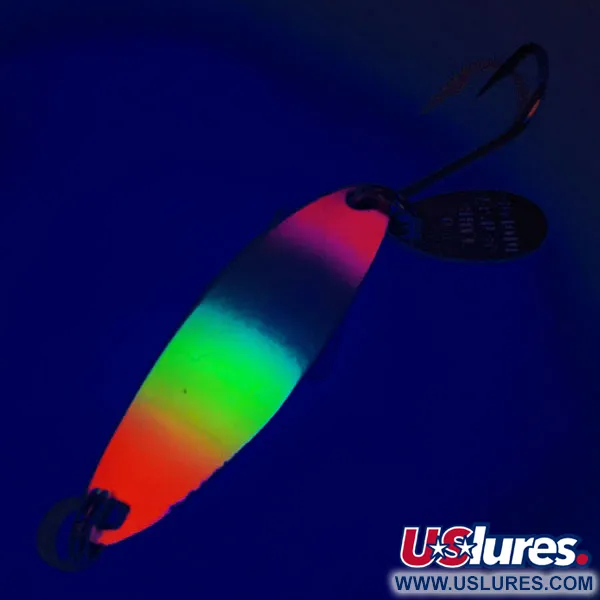 Plandavka Luhr Jensen Needlefish 1, Růžová/Bílá/Žlutá, 2g, UV, #12319