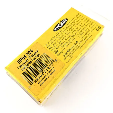 Storm Hopper Popper Hladinová Nástraha, Fire Tiger, 2g, #HP04 520