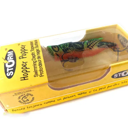 Storm Hopper Popper Hladinová Nástraha, Fire Tiger, 2g, #HP04 520