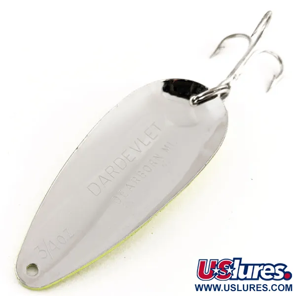 Plandavka Dardevle Dardevlet UV, Chartreuse/Růžová/Nikl, 21g, #12410