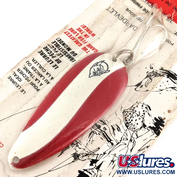 Eppinger Dardevle Dardevlet Plandavka, Červená/Bílá/Nikl, 21g, #12437