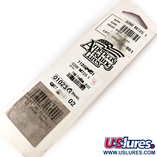 Eppinger Dardevle Plandavka, Vlajka USA / Nikl, 28g, Konkávní, #12441