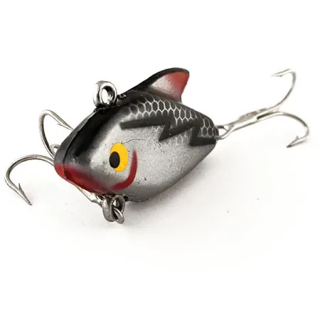 Kmart Kresge #41 Plandavka, Stříbrná/Červená/Černá, 5g, Potápivá, #12456